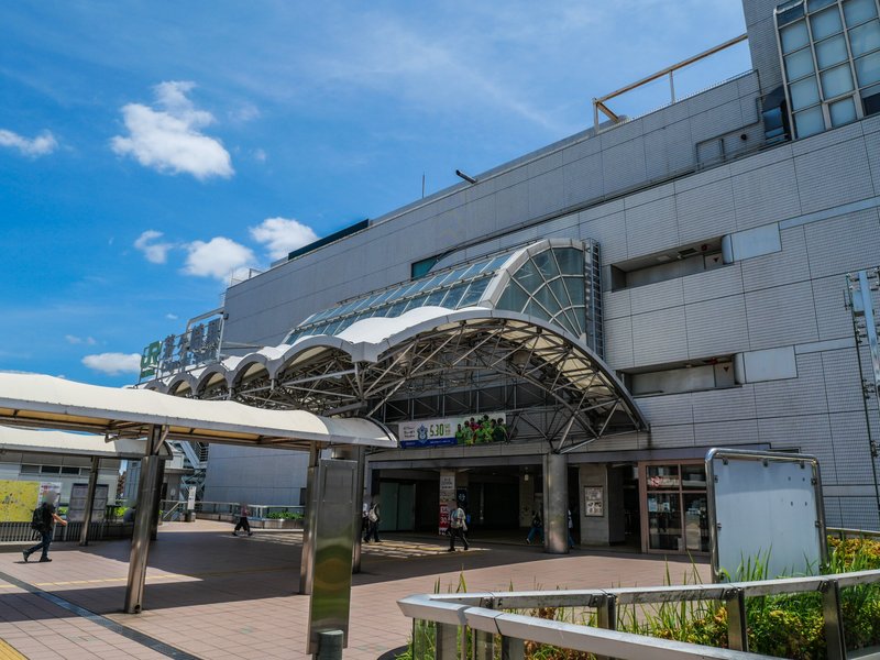 【神奈川県】茅ヶ崎駅北口の風景
