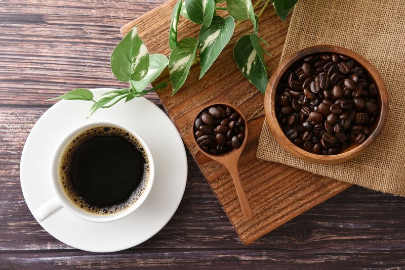 コーヒーと焙煎豆(M)