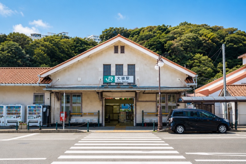 大磯駅 東海道線の駅舎（湘南・狙い目の安い駅）