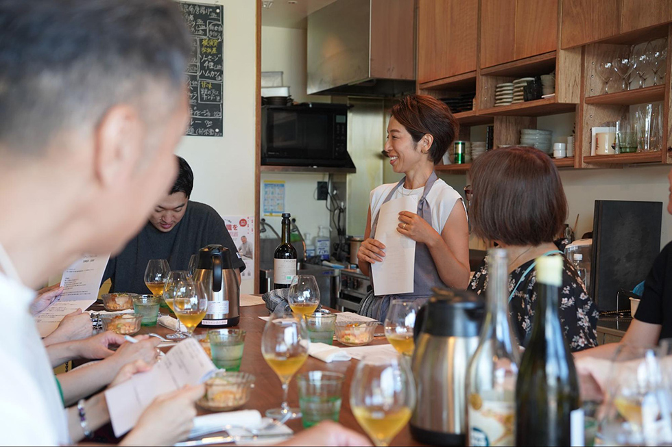 ワインと食を通じたイベントの写真