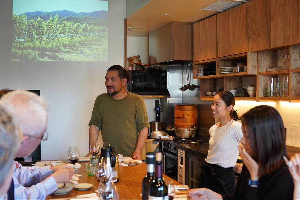 ワインと食を通じたイベントの写真