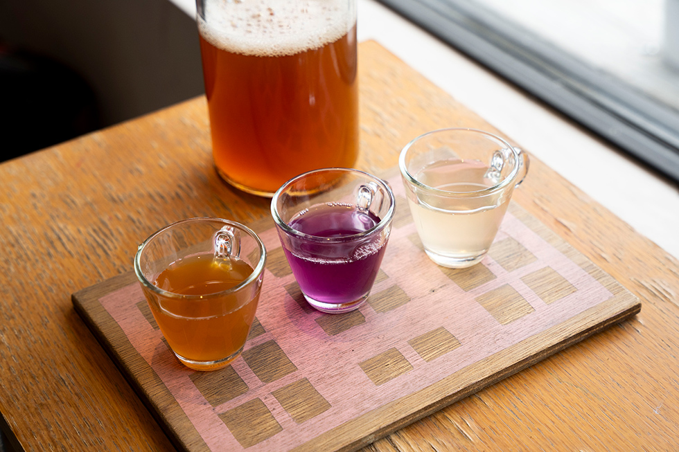 おすすめの一品「KOMBUCHA Flight」の写真